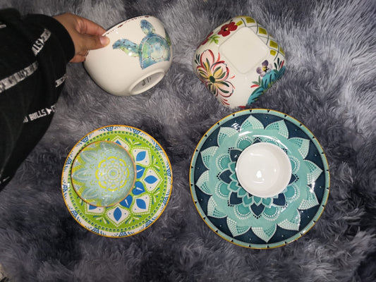 Vajilla de porcelana 6 pzas