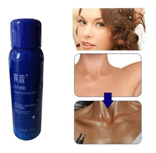 Spray con glitter