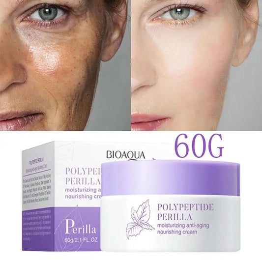 Crema antiarrugas y despigmentante